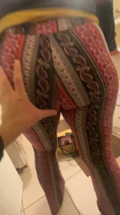 Phat butt in flares