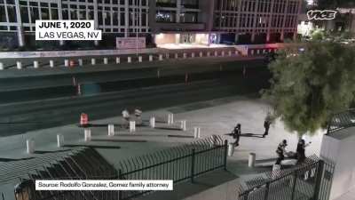 June 1, 2020: Las Vegas police killed 25yo Jorge Gomez. LVPD's statement was that Gomez was armed and pointing a rifle at police. New surveillance video proves otherwise: