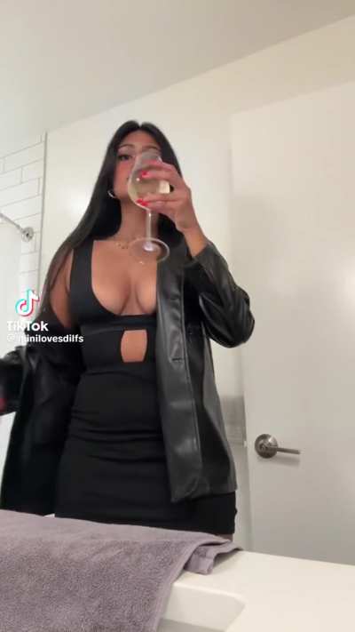 Skimpy outfit