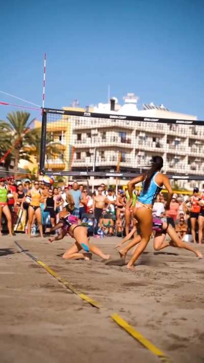 Sofía González and Ángela Herrero - Spanish Beach Volleyball Players 