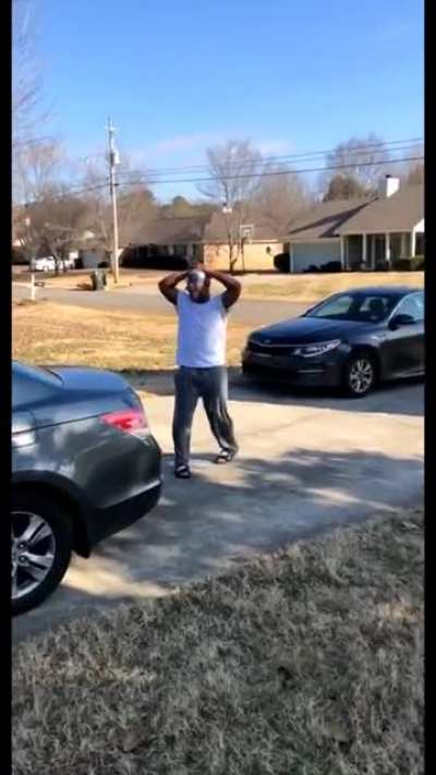 This guy seeing colors for the first time. His reaction is priceless.