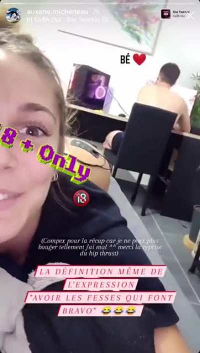 Forgot I had this gem! Posted some time ago to her IG story.