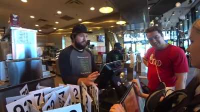 Millionaire Twitch Streamers are jerks to a cashier and then claim he is Racist for no reason