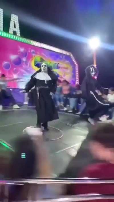En la feria del pueblo