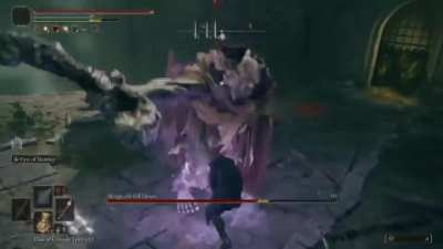 This old man delayed his attack so hard he forgot what it was
