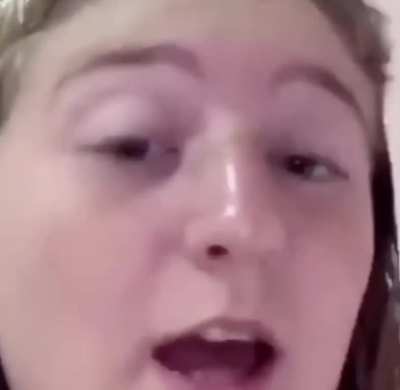 I was told this belonged here. Girl trying to explain why the word &ldquo;N***ger&rdquo; belongs to white people
