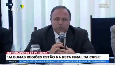 Ministro da Sa&uacute;de, especialista em Logistica: "O Norte/Nordeste, que &eacute; a regi&atilde;o que t&aacute; mais ligada ao inverno do hemisf&eacute;rio Norte"...