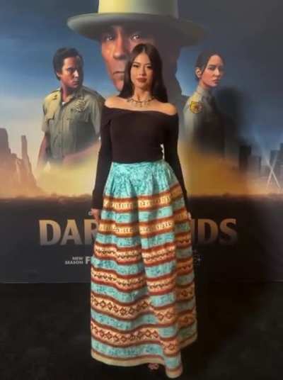 Amber at the Dark Winds Season 4 Premiere