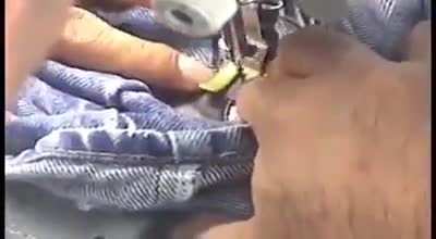 THIS HIS HOW IS MADE A CHROME HEARTS JEANS