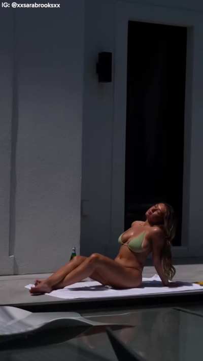 By the pool