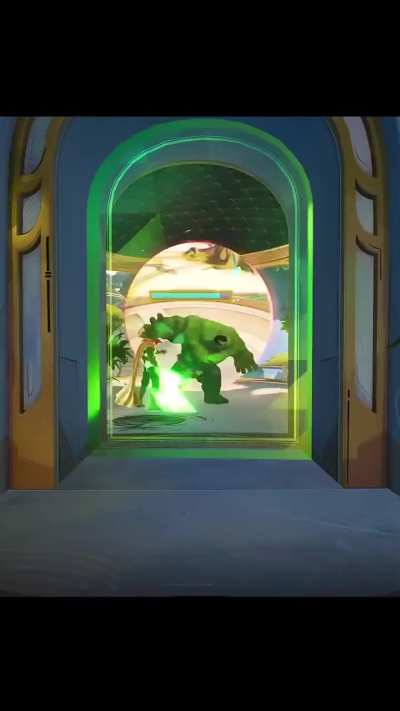 He opened the door himself