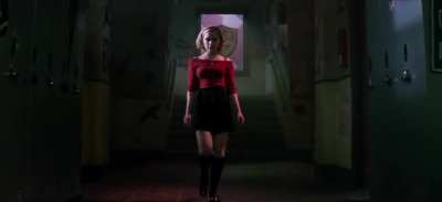 Tis the season for Kiernan Shipka as Sabrina