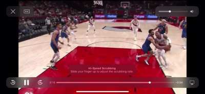 Go ahead NBA, tell me this isn&rsquo;t a foul. Sick of the straight up disrespect for Dame.