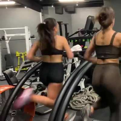working out