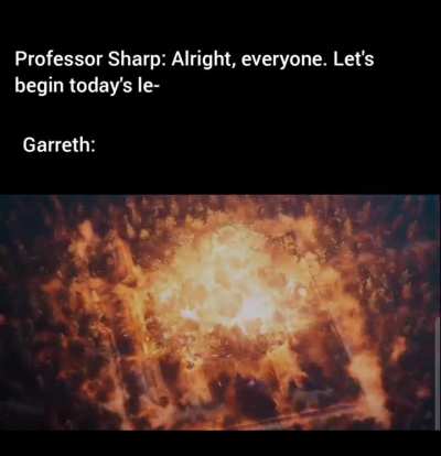 Again, Garreth? 🫩
