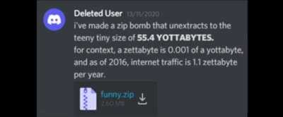 A literal discord video