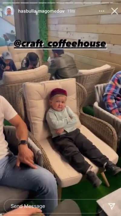 When your mam comes to check on you and you’re sitting with all your uncles