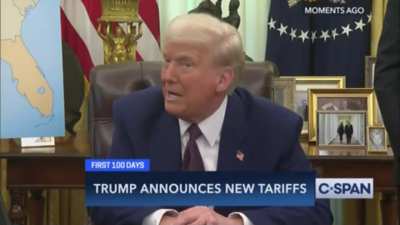 BREAKING:  Trump says BRICS is dead  "BRICS is dead the minute I mentioned that if they mess with the dollar they will get 100% tariffs.   BRICS is dead"