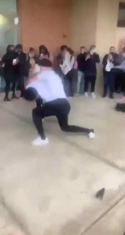 bruh got slammed into another dimension