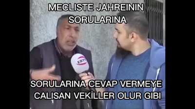 Jaho k&uuml;rs&uuml;de konuşunca olur gibi