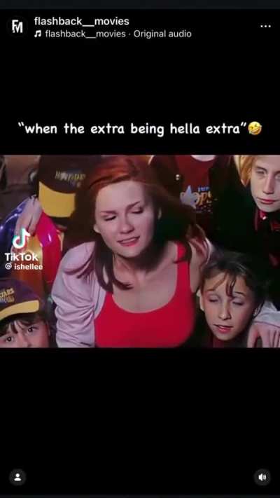 Extra was too extra on Spiderman 2