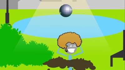 Caillou Meets Disco Zombie