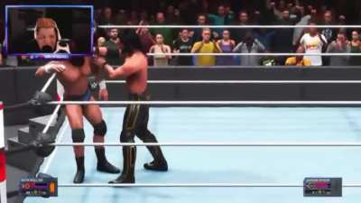 When you almost won a Royal Rumble at #1 in WWE 2K20