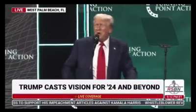 Trump: You have to get out and vote. You won&rsquo;t have to do it anymore. Four years, it will be fixed, it will be fine. You won&rsquo;t have to vote anymore.. In four years, you won&rsquo;t have to vote again.