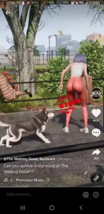 By far the most sexualized ad on tiktok.