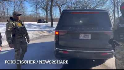 Piss Bottle Shuts Down ICE Vehicle & Agents. Visibly Shaken Piss Covered ICE Agent Complains that this isn’t ‘peaceful’.