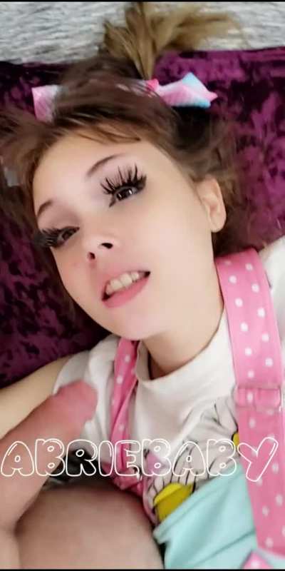 Getting Tickles and Then Sucking Daddy's Cock like a good girl
