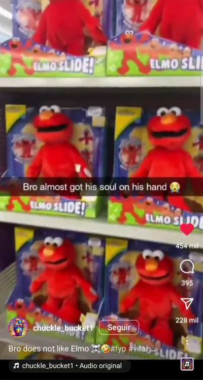 "everyone loves elmo"