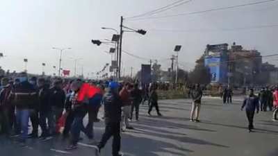Todays Nepal Bandha: Jhole karyakarta haru