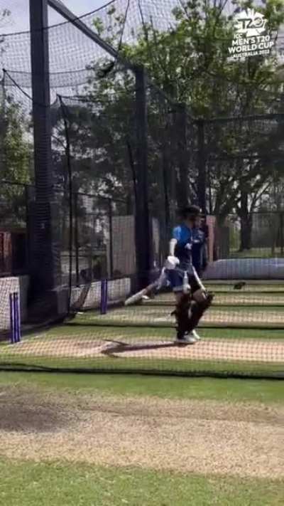 Chad enjoying his net session