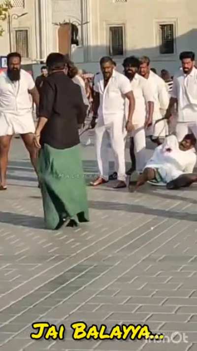 Foreign lo Kathulu Lungi lu Faction godavalu endhayya, aa avathralu endhi saar, areyyy Gopi ga, em chesthunav ra, akkadi road la meedha manollu songs lo vese pichi ganthulake mokam yaada pettukovalo thelavatle ra ayya ante, Balayya babu &ldquo;hold my mansion h