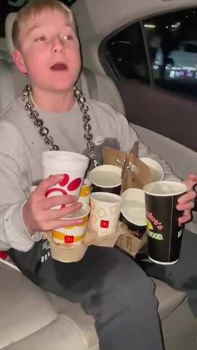 Dude accepted his fate and closed his eyes