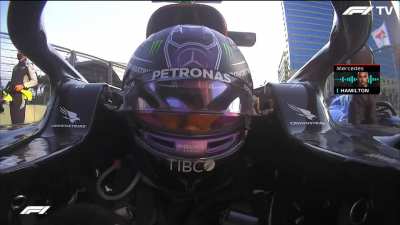 Lewis Hamilton Post-Race Radio "Did I leave the magic on?"