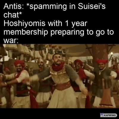 We're going on a crusade, boys