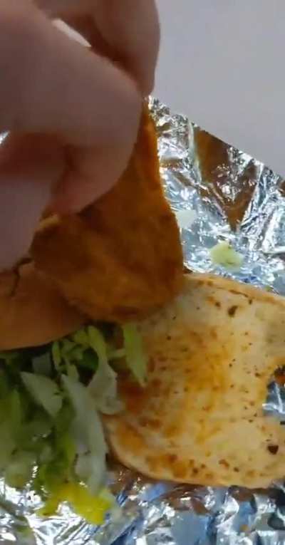 Fried air burger 