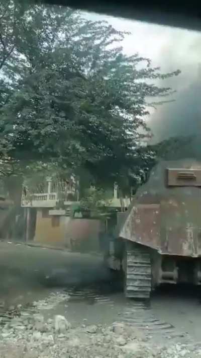 Footage of an operation carried out against gang leader Barbecue by the Haitian National Police and the Multinational Security Support Mission to Haiti. The operation was carried out on November 24th.