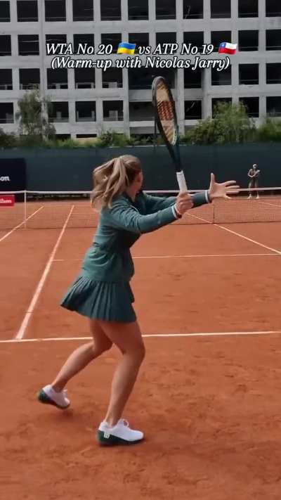 Marta Kostyuk&rsquo;s Green Wilson Outfit for Roland Garros 2024 💚