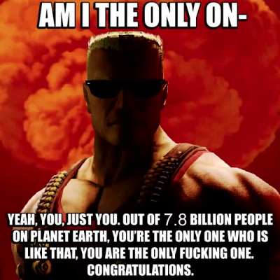 Am I the only one?