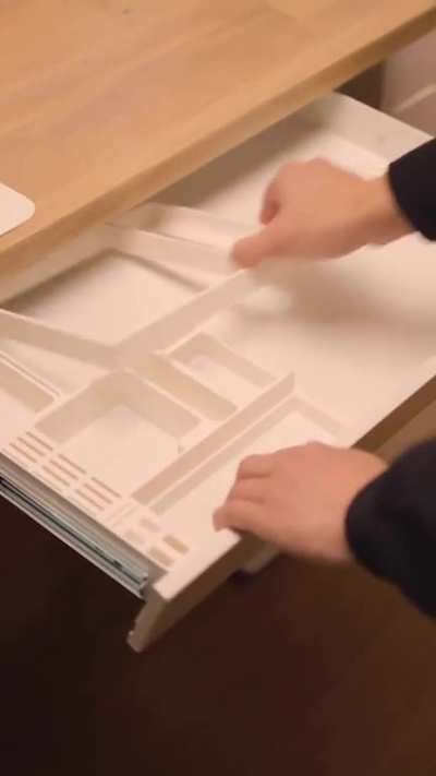 3D printing to organise the drawer space