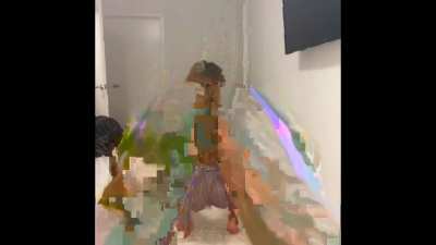 Made a comp of a mix of her OF and best tiktok twerking