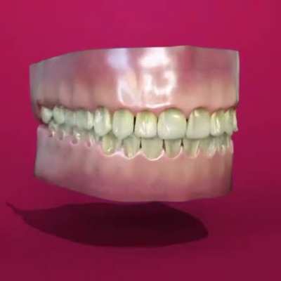 Thanks, I hate flacid teeth.