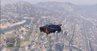 Got launched so hard, I spontaneously combusted