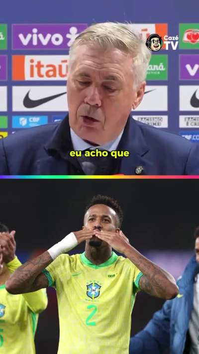 "Milit&atilde;o is on a spetacular phase" says Real Madrid legend and former coach,Carlo Ancelotti,on the post match Win of Brasil against Senegal