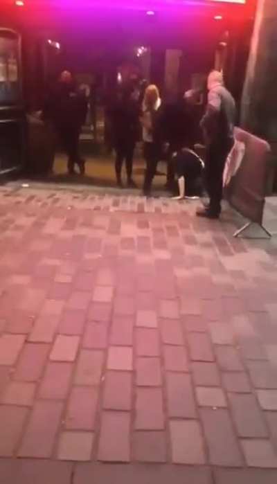 Watch me try to sneak past bouncers and fight an old man