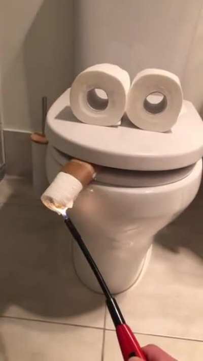 No smoking in the bathroom they say