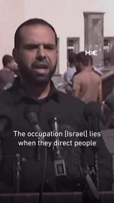 &ldquo;We say to US President Biden, these are the victims of Israeli terrorism.&rdquo;